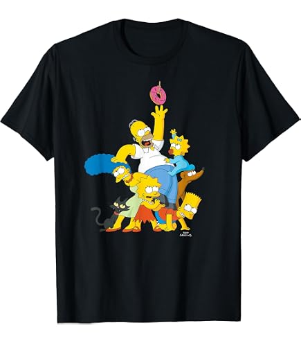 Amazon.com: The Simpsons Lisa Punk Rock V2 T-Shirt : Clothing